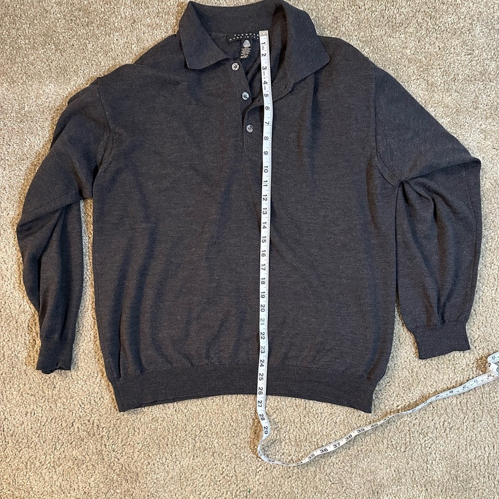 Vintage Fiesole Wool polo sweater made in Italy